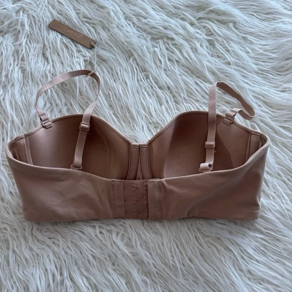 Skims Fits Everybody Strapless Clay Size 32D - Picture 4 of 6